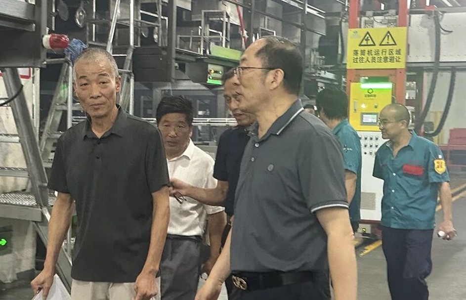 Changshu polyester carries out safety inspections before National Day and Mid Autumn Festival